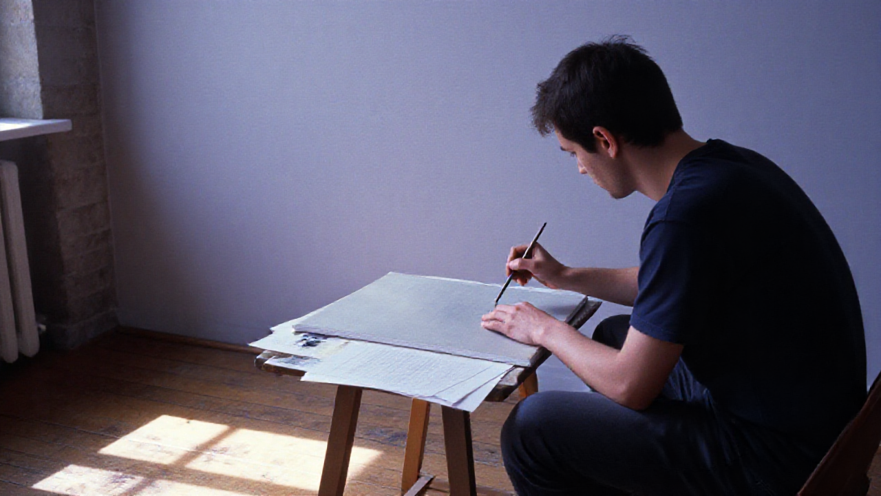 Abstract Painting: A Path to Focus and Creativity